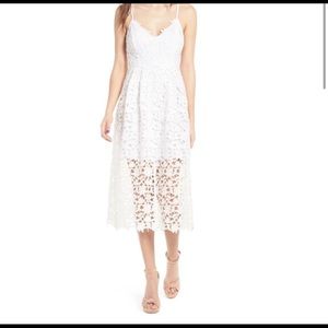 Beautiful white lace dress